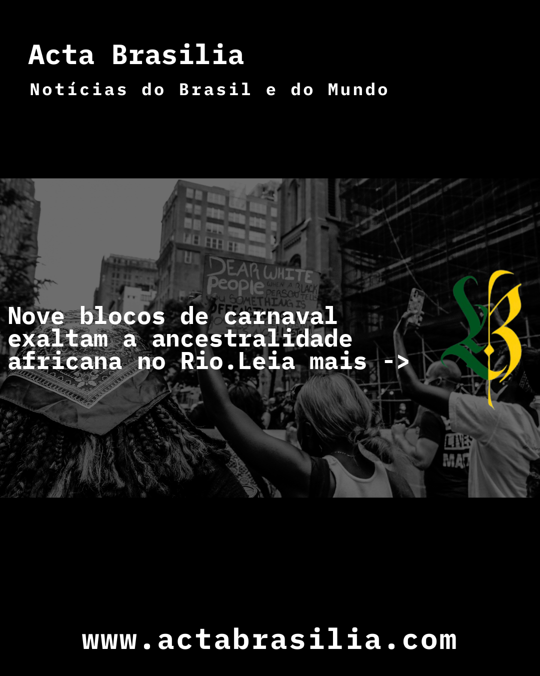 Nove blocos de carnaval exaltam a ancestralidade africana no Rio